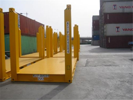 ประเทศจีน การขนส่งทางถนน Flat Rack Containers / Flat Rack 20 Container ผู้ผลิต